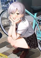 Gal no Jitensha wo Naoshitara Natsukareta - Comedy, Manga, Romance, School Life, Shounen, Slice of Life